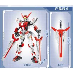 MINGDI LEIBAO K2065 2065 BỘ ĐỒ DI ĐỘNG MÀU ĐỎ bộ đồ chơi xếp lắp ráp ghép mô hình Movie & Game Phim Và Trò Chơi 454 khối