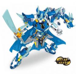 MINGDI LEIBAO K0990 0990 CƠ KHÍ TRUNG QUỐC AO BING SHENLONG bộ đồ chơi xếp lắp ráp ghép mô hình 522 khối