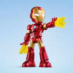 BLOKEES 74804 SPIDER-MAN SIDEKICK MAGIC EDITION PHẦN 1 NGƯỜI SẮT TONY STARK bộ đồ chơi xếp lắp ráp ghép mô hình Super Heroes Siêu Nhân Anh Hùng
