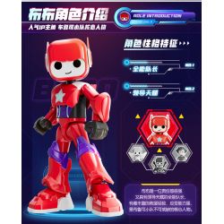 BLOKEES 74805 PHIÊN BẢN KỲ DIỆU CỦA BRUKO ĐA DẠNG PHẦN 1 BUBU bộ đồ chơi xếp lắp ráp ghép mô hình Movie & Game Phim Và Trò Chơi 26 khối