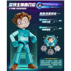 BLOKEES 74808 PHIÊN BẢN KỲ DIỆU CỦA TẠP KỸ BROOKE PHẦN 1 BÁC SĨ CAI bộ đồ chơi xếp lắp ráp ghép mô hình Movie & Game Phim Và Trò Chơi 27 khối