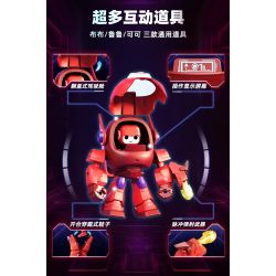 BLOKEES 74401 PHIÊN BẢN SIÊU BRUKO ĐA DẠNG CABIN TÀU CON THOI BUBU FPLAY-SL bộ đồ chơi xếp lắp ráp ghép mô hình Movie & Game Phim Và Trò Chơi