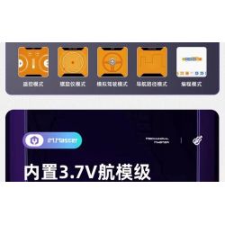 IM.MASTER QIHUI 8055 BẬC THẦY MÁY MÓC GUITARIST THỜI THƯỢNG bộ đồ chơi xếp lắp ráp ghép mô hình Technic Kỹ Thuật Công Nghệ Cao Mô Hình Phương Tiện 519 khối