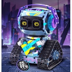 IM.MASTER QIHUI 8055 BẬC THẦY MÁY MÓC GUITARIST THỜI THƯỢNG bộ đồ chơi xếp lắp ráp ghép mô hình Technic Kỹ Thuật Công Nghệ Cao Mô Hình Phương Tiện 519 khối