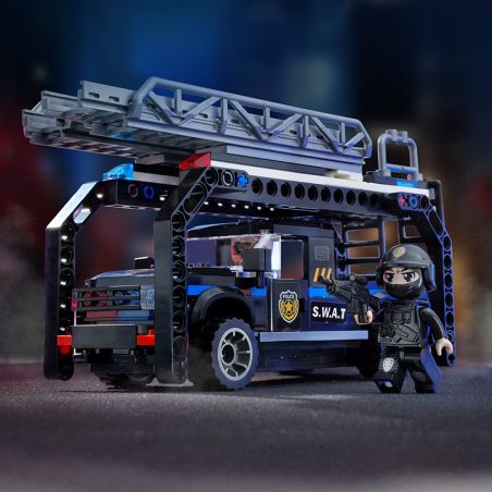 KEEPPLEY 11022 XE TẤN CÔNG LEO NÚI bộ đồ chơi xếp lắp ráp ghép mô hình City Thành Phố