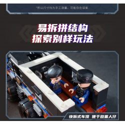 KEEPPLEY 11023 SWAT CHỐNG KHỦNG BỐ bộ đồ chơi xếp lắp ráp ghép mô hình City Thành Phố