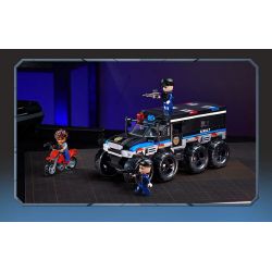 KEEPPLEY 11023 SWAT CHỐNG KHỦNG BỐ bộ đồ chơi xếp lắp ráp ghép mô hình City Thành Phố