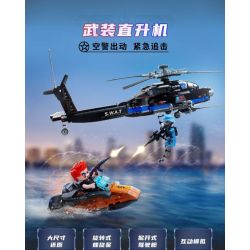 KEEPPLEY 11024 PHÁO HẠM bộ đồ chơi xếp lắp ráp ghép mô hình City Thành Phố