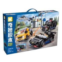 KEEPPLEY 11025 TRUY LÙNG bộ đồ chơi xếp lắp ráp ghép mô hình City Thành Phố