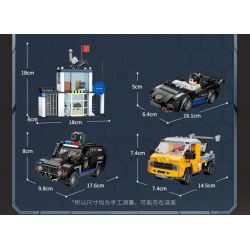 KEEPPLEY 11025 TRUY LÙNG bộ đồ chơi xếp lắp ráp ghép mô hình City Thành Phố