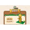 GUDI 60031 PLANTS VS. ZOMBIES CÁC NHÂN VẬT LẮP RÁP PHẦN 2 bộ đồ chơi xếp lắp ráp ghép mô hình Movie & Game Phim Và Trò Chơi