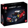 MouldKing 13187 Mould King 13187 XE ĐUA CITROËN C4 tỷ lệ 1:8 bộ đồ chơi xếp lắp ráp ghép mô hình Technic 2008 CITROEN C4 WRC Kỹ Thuật Công Nghệ Cao Mô Hình Phương Tiện 4606 khối