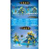MINGDI LEIBAO K2006 2006 MECHA PHONG CÁCH QUỐC GIA KING OF TOWERS DRAGON MAN bộ đồ chơi xếp lắp ráp ghép mô hình 504 khối