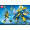 MINGDI LEIBAO K2006 2006 MECHA PHONG CÁCH QUỐC GIA KING OF TOWERS DRAGON MAN bộ đồ chơi xếp lắp ráp ghép mô hình 504 khối
