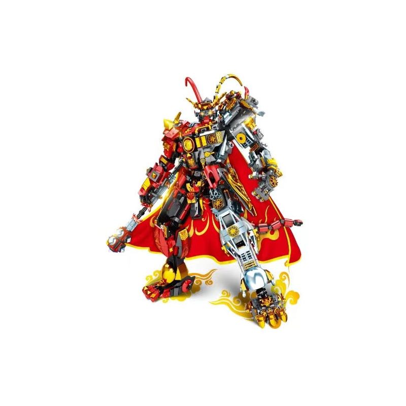 MINGDI LEIBAO K2009 2009 CYBORG KHỈ SÁU TAI bộ đồ chơi xếp lắp ráp ghép mô hình 1330 khối