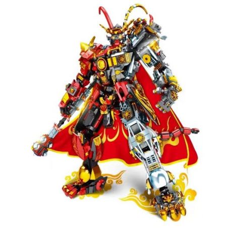 MINGDI LEIBAO K2009 2009 CYBORG KHỈ SÁU TAI bộ đồ chơi xếp lắp ráp ghép mô hình 1330 khối