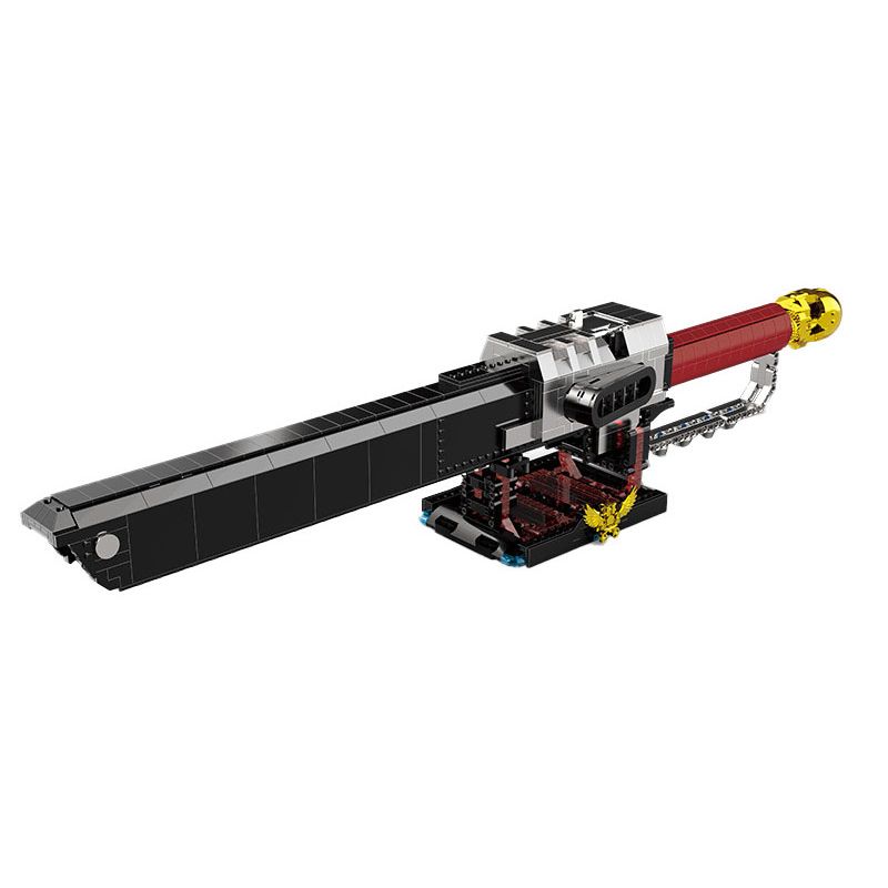 SMALL ANGLE JD028 WARHAMMER 40.000 XÍCH KIẾM ĐIỆN bộ đồ chơi xếp lắp ráp ghép mô hình Movie & Game SERRATED BATTLE HAMMER Phim Và Trò Chơi 1818 khối