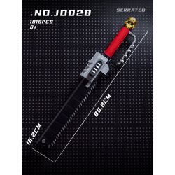 SMALL ANGLE JD028 WARHAMMER 40.000 XÍCH KIẾM ĐIỆN bộ đồ chơi xếp lắp ráp ghép mô hình Movie & Game SERRATED BATTLE HAMMER Phim Và Trò Chơi 1818 khối