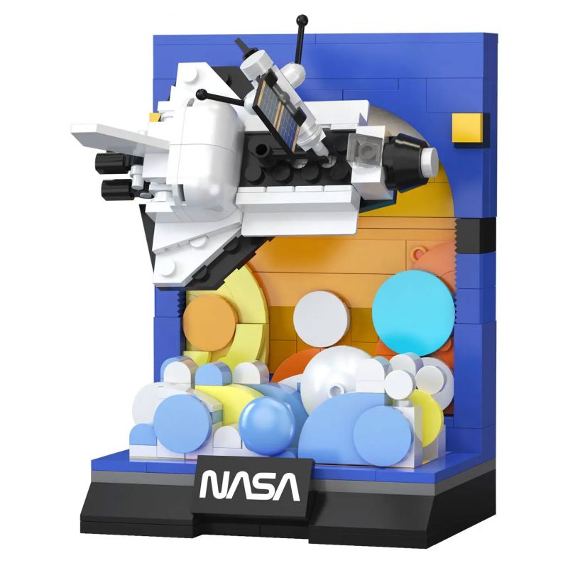 CADA DOUBLEE C56041 56041 TÀU CON THOI CỦA NASA bộ đồ chơi xếp lắp ráp ghép mô hình Arts & Crafts NASA SPACE SHUTTLE DISCOVERY 250 khối