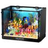 TAKUGI T4001 4001 BỂ CÁ SAN HÔ HỀ bộ đồ chơi xếp lắp ráp ghép mô hình AQUARIUM 568 khối