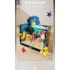 TAKUGI T4001 4001 BỂ CÁ SAN HÔ HỀ bộ đồ chơi xếp lắp ráp ghép mô hình AQUARIUM 568 khối