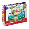 MEGA BLOKS HWR82 POKÉMON SÂN TẬP bộ đồ chơi xếp lắp ráp ghép mô hình Movie & Game POKÉMON TRAINING STADIUM Phim Và Trò Chơi 1107 khối