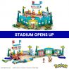 MEGA BLOKS HWR82 POKÉMON SÂN TẬP bộ đồ chơi xếp lắp ráp ghép mô hình Movie & Game POKÉMON TRAINING STADIUM Phim Và Trò Chơi 1107 khối