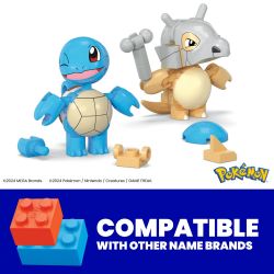 MEGA BLOKS HXP15 POKÉMON BÓNG bộ đồ chơi xếp lắp ráp ghép mô hình Movie & Game POKÉMON BALL Phim Và Trò Chơi 45 khối