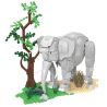 DK 6027 VOI TÊ GIÁC KHỈ ĐỘT bộ đồ chơi xếp lắp ráp ghép mô hình Creator ANIMAL WORLD 3IN1 ELEPHANT RHINOCEROS GORILLA Sáng Tạo 951 khối
