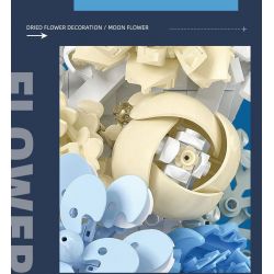 JIESTAR JJ9094 9094 HOA TRĂNG bộ đồ chơi xếp lắp ráp ghép mô hình Arts & Crafts MOON FLOWER 934 khối