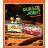 JIESTAR JJ9041 9041 XE BURGER CỔ ĐIỂN bộ đồ chơi xếp lắp ráp ghép mô hình City BURGER JOINT Thành Phố 883 khối