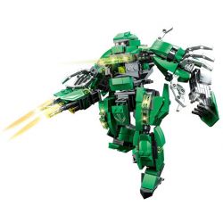 WOMA C0412 0412 MECHA LEAGUE NGƯỜI BẢO VỆ RỪNG XANH bộ đồ chơi xếp lắp ráp ghép mô hình 460 khối