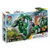 WOMA C0412 0412 MECHA LEAGUE NGƯỜI BẢO VỆ RỪNG XANH bộ đồ chơi xếp lắp ráp ghép mô hình 460 khối
