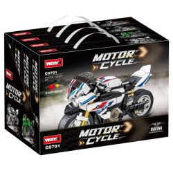 WOMA C0701 0701 XE MÁY 4 MẪU bộ đồ chơi xếp lắp ráp ghép mô hình Technic Kỹ Thuật Công Nghệ Cao Mô Hình Phương Tiện 891 khối