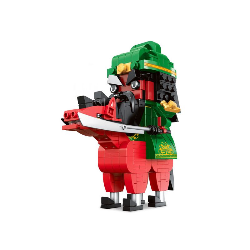 WOMA C0461 0461 DANH TƯỚNG THỜI TAM QUỐC QUAN VŨ bộ đồ chơi xếp lắp ráp ghép mô hình 340 khối