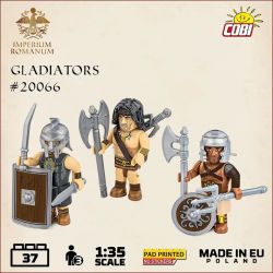 COBI 20066 ĐẤU SĨ tỷ lệ 1:35 bộ đồ chơi xếp lắp ráp ghép mô hình Historical GLADIATOR 37 khối