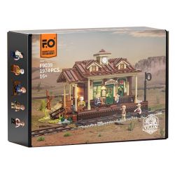 LUMIBRICKS FUNWHOLE F9039 9039 GA XE LỬA PHÍA TÂY bộ đồ chơi xếp lắp ráp ghép mô hình Creator Sáng Tạo 1974 khối