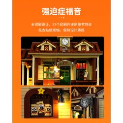 LUMIBRICKS FUNWHOLE F9039 9039 GA XE LỬA PHÍA TÂY bộ đồ chơi xếp lắp ráp ghép mô hình Creator Sáng Tạo 1974 khối