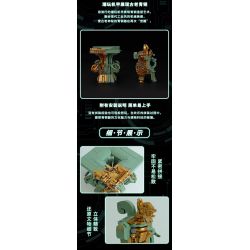 NATIONAL MUSEUM OF CHINA EK030 TRIỂN LÃM QUỐC GIA YANYI CƠ KHÍ ĐỒNG SIYANG FANGZUN bộ đồ chơi xếp lắp ráp ghép mô hình