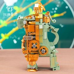 NATIONAL MUSEUM OF CHINA EK031 TRIỂN LÃM QUỐC GIA YANYI FUHAO OWL ZUN BRONZE MECHA bộ đồ chơi xếp lắp ráp ghép mô hình