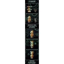 NATIONAL MUSEUM OF CHINA EK031 TRIỂN LÃM QUỐC GIA YANYI FUHAO OWL ZUN BRONZE MECHA bộ đồ chơi xếp lắp ráp ghép mô hình