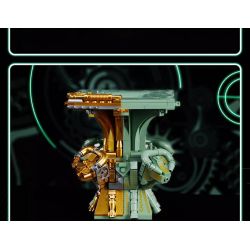 NATIONAL MUSEUM OF CHINA EK031 TRIỂN LÃM QUỐC GIA YANYI FUHAO OWL ZUN BRONZE MECHA bộ đồ chơi xếp lắp ráp ghép mô hình