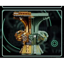 NATIONAL MUSEUM OF CHINA EK031 TRIỂN LÃM QUỐC GIA YANYI FUHAO OWL ZUN BRONZE MECHA bộ đồ chơi xếp lắp ráp ghép mô hình