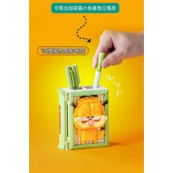 PLEYERID M38-P8052A P8052A 8052A M38P8052A 38-P8052A GIẤC MƠ BAN NGÀY CỦA GARFIELD TRUYỆN TRANH bộ đồ chơi xếp lắp ráp ghép mô hình Movie & Game Phim Và Trò Chơi