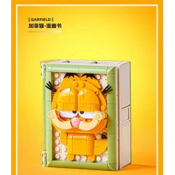 PLEYERID M38-P8052A P8052A 8052A M38P8052A 38-P8052A GIẤC MƠ BAN NGÀY CỦA GARFIELD TRUYỆN TRANH bộ đồ chơi xếp lắp ráp ghép mô hình Movie & Game Phim Và Trò Chơi