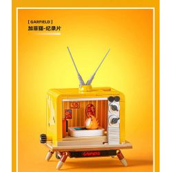 PLEYERID M38-P8052A P8052A 8052A M38P8052A 38-P8052A GIẤC MƠ BAN NGÀY CỦA GARFIELD TRUYỆN TRANH bộ đồ chơi xếp lắp ráp ghép mô hình Movie & Game Phim Và Trò Chơi