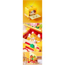 PLEYERID M38-P8052A P8052A 8052A M38P8052A 38-P8052A GIẤC MƠ BAN NGÀY CỦA GARFIELD TRUYỆN TRANH bộ đồ chơi xếp lắp ráp ghép mô hình Movie & Game Phim Và Trò Chơi