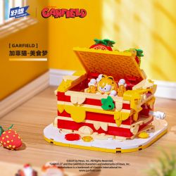 PLEYERID M38-P8052C P8052C 8052C M38P8052C 38-P8052C GIẤC MƠ GARFIELD ĐỒ ĂN bộ đồ chơi xếp lắp ráp ghép mô hình Movie & Game Phim Và Trò Chơi