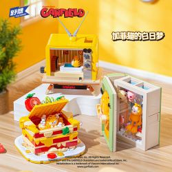 PLEYERID M38-P8052C P8052C 8052C M38P8052C 38-P8052C GIẤC MƠ GARFIELD ĐỒ ĂN bộ đồ chơi xếp lắp ráp ghép mô hình Movie & Game Phim Và Trò Chơi
