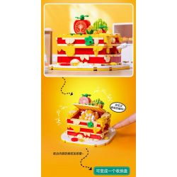 PLEYERID M38-P8052C P8052C 8052C M38P8052C 38-P8052C GIẤC MƠ GARFIELD ĐỒ ĂN bộ đồ chơi xếp lắp ráp ghép mô hình Movie & Game Phim Và Trò Chơi